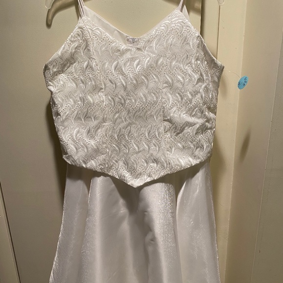 White Formal Dress - Picture 1 of 5